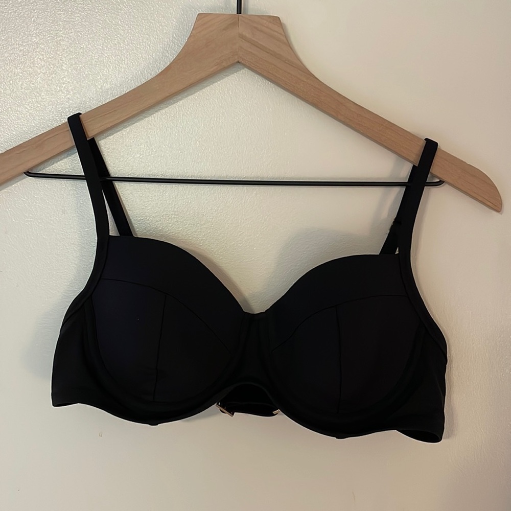 Black Lands’ End bikini top, 34B/36A. NWOT